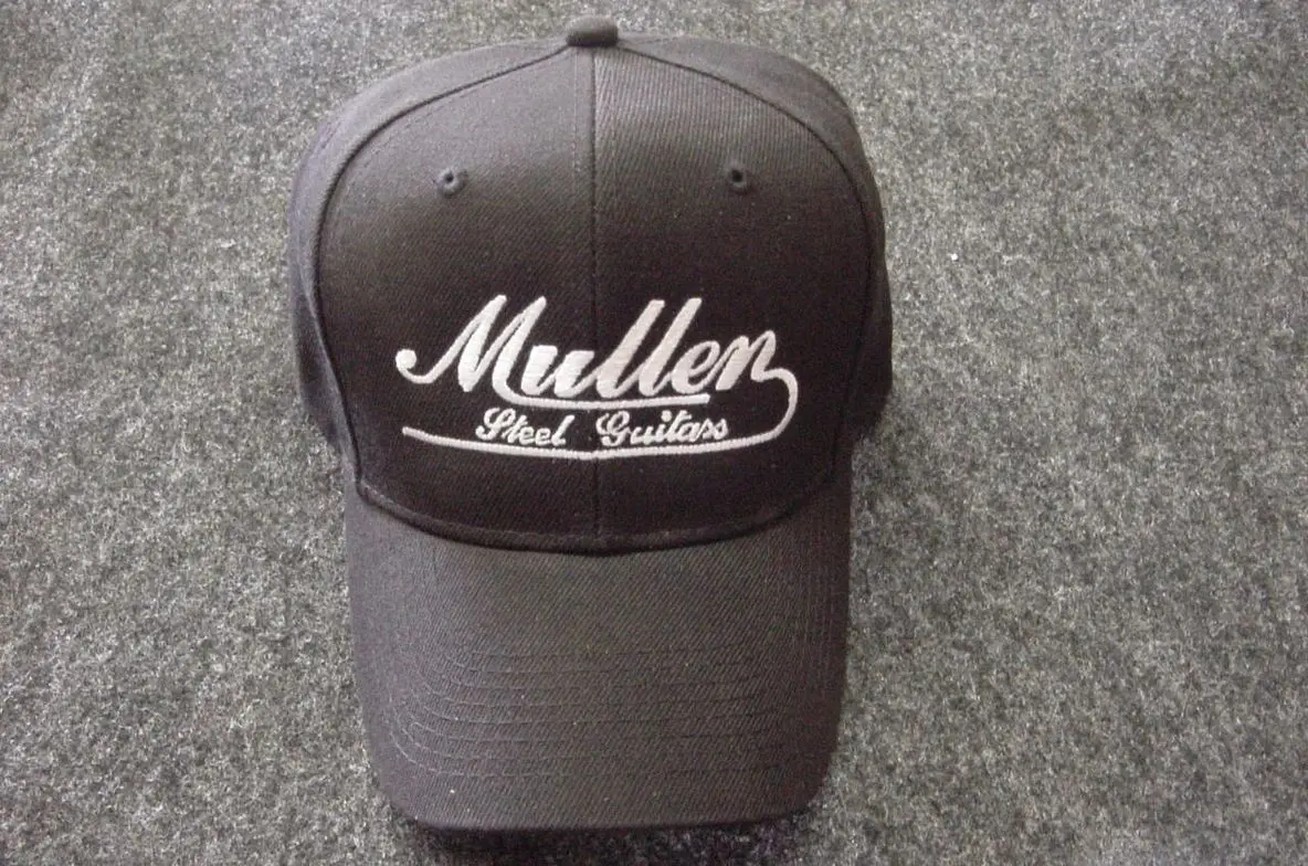 White and Black Mullen Hat
